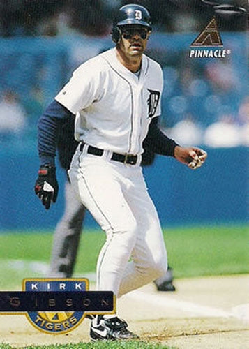 #453 Kirk Gibson - Detroit Tigers - 1994 Pinnacle Baseball