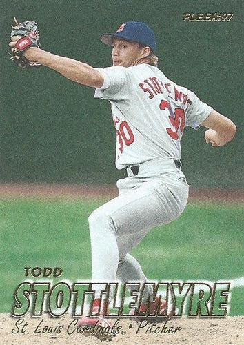 #453 Todd Stottlemyre - St. Louis Cardinals - 1997 Fleer Baseball