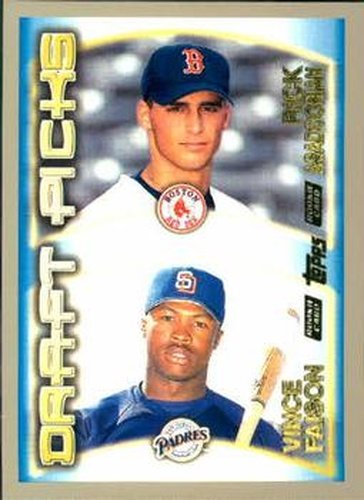 #453 Rick Asadoorian / Vince Faison - Boston Red Sox / San Diego Padres - 2000 Topps Baseball