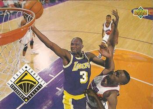 #453 Sedale Threatt - Los Angeles Lakers - 1993-94 Upper Deck Basketball