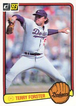 #453 Terry Forster - Los Angeles Dodgers - 1983 Donruss Baseball