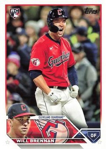 #453 Will Brennan - Cleveland Guardians - 2023 Topps Baseball