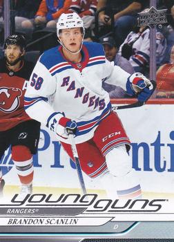 #454 Brandon Scanlin - New York Rangers - 2024-25 Upper Deck Hockey