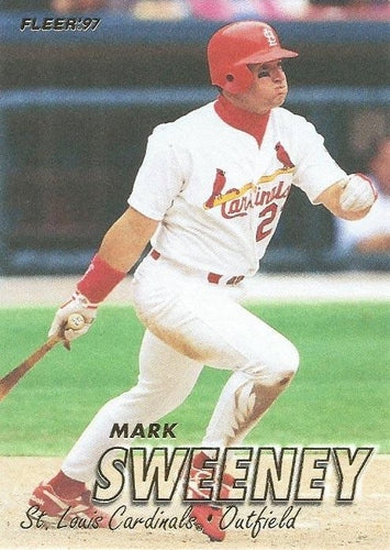 #454 Mark Sweeney - St. Louis Cardinals - 1997 Fleer Baseball