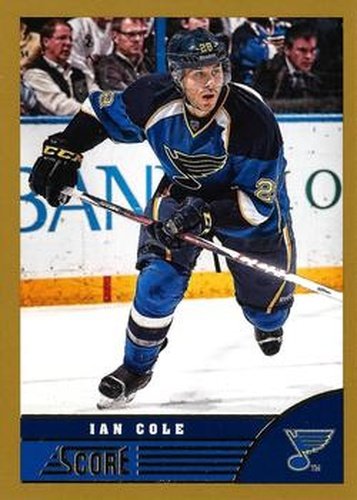 #454 Ian Cole - St. Louis Blues - 2013-14 Score - Gold Hockey
