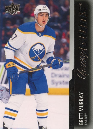 #455 Brett Murray - Buffalo Sabres - 2021-22 Upper Deck Hockey