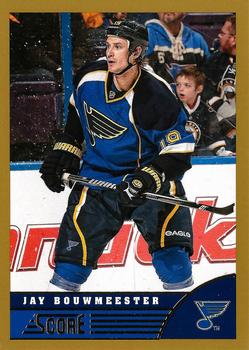 #455 Jay Bouwmeester - St. Louis Blues - 2013-14 Score - Gold Hockey