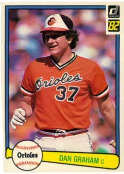 #455 Dan Graham - Baltimore Orioles - 1982 Donruss Baseball