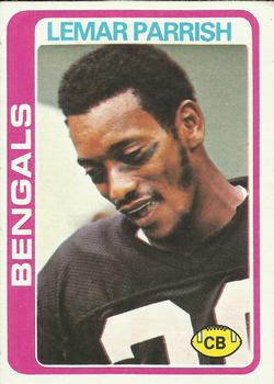 #455 Lemar Parrish - Cincinnati Bengals - 1978 Topps Football