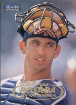 #455 Jorge Posada - New York Yankees - 1998 Fleer Tradition Baseball