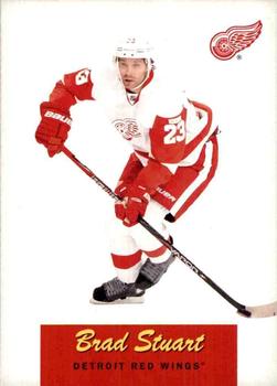 #455 Brad Stuart - Detroit Red Wings - 2012-13 O-Pee-Chee - Retro Hockey