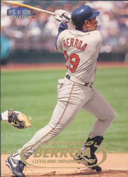 #456 Geronimo Berroa - Cleveland Indians - 1998 Fleer Tradition Baseball