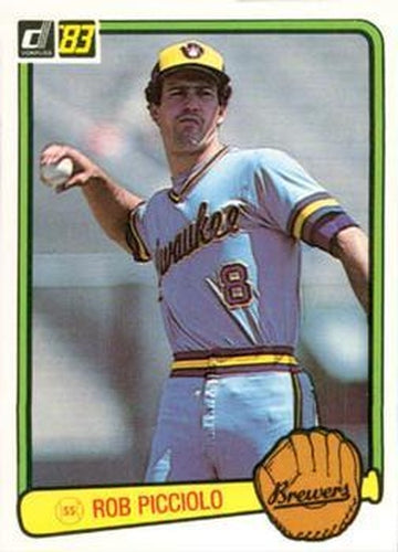 #456 Rob Picciolo - Milwaukee Brewers - 1983 Donruss Baseball