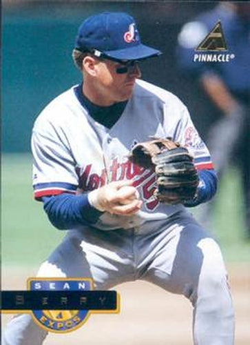 #456 Sean Berry - Montreal Expos - 1994 Pinnacle Baseball