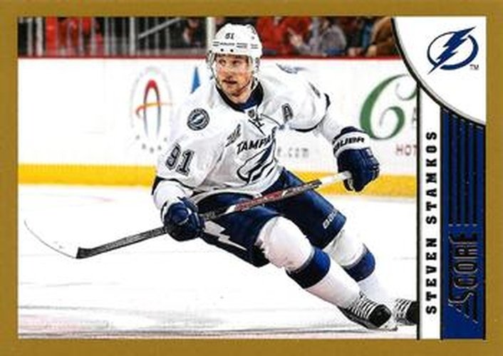 #456 Steven Stamkos - Tampa Bay Lightning - 2013-14 Score - Gold Hockey