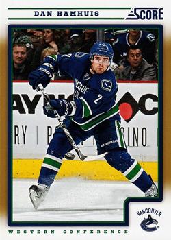 #457 Dan Hamhuis - Vancouver Canucks - 2012-13 Score - Gold Rush Hockey