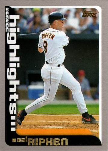 #457 Cal Ripken Jr. - Baltimore Orioles - 2000 Topps Baseball