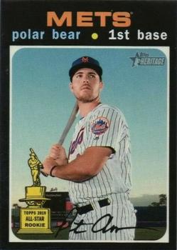 #457e Pete Alonso - New York Mets - 2020 Topps Heritage Baseball