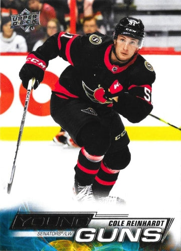 #458 Cole Reinhardt - Ottawa Senators - 2022-23 Upper Deck Hockey