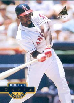 #458 Chili Davis - California Angels - 1994 Pinnacle Baseball
