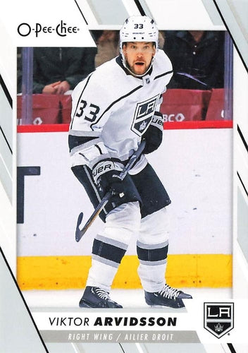 #458 Viktor Arvidsson - Los Angeles Kings - 2023-24 O-Pee-Chee Hockey