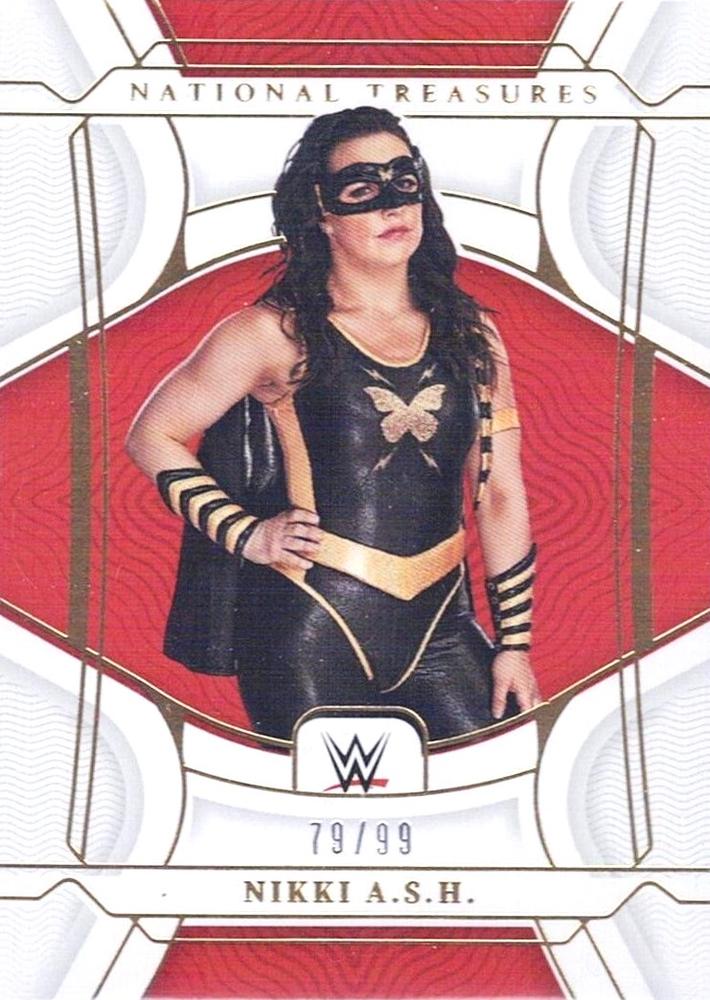 #458 Nikki A.S.H. - 2022 Panini Chronicles WWE Wrestling