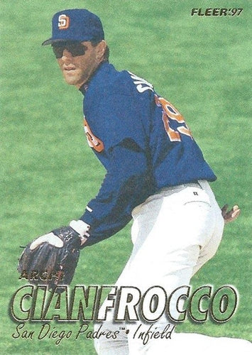 #458 Archi Cianfrocco - San Diego Padres - 1997 Fleer Baseball