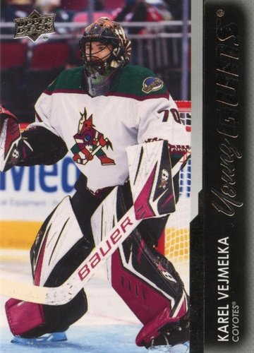 #458 Karel Vejmelka - Arizona Coyotes - 2021-22 Upper Deck Hockey