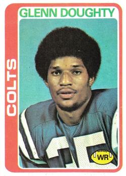 #458 Glenn Doughty - Baltimore Colts - 1978 Topps Football