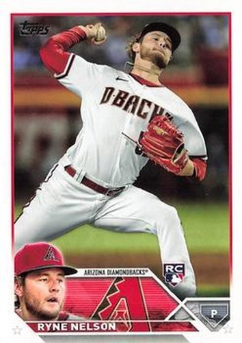 #459 Ryne Nelson - Arizona Diamondbacks - 2023 Topps Baseball