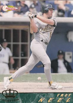 #459 Troy Neel - Oakland Athletics - 1994 Pacific Baseball