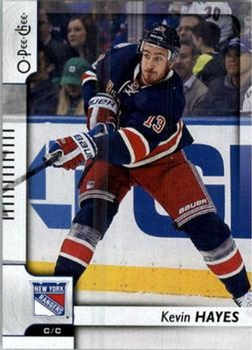 #459 Kevin Hayes - New York Rangers - 2017-18 O-Pee-Chee Hockey