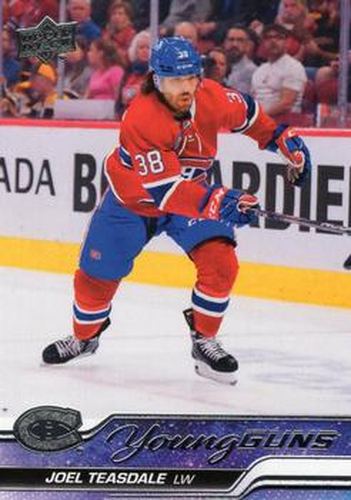 #459 Joel Teasdale - Montreal Canadiens -2023-24 Upper Deck Hockey