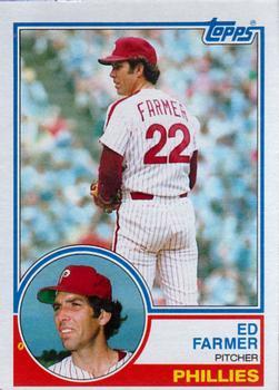 #459 Ed Farmer - Philadelphia Phillies - 1983 Topps Baseball