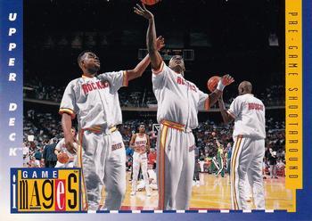 #459 Pre-Game Shootaround GI - Houston Rockets - 1993-94 Upper Deck Basketball