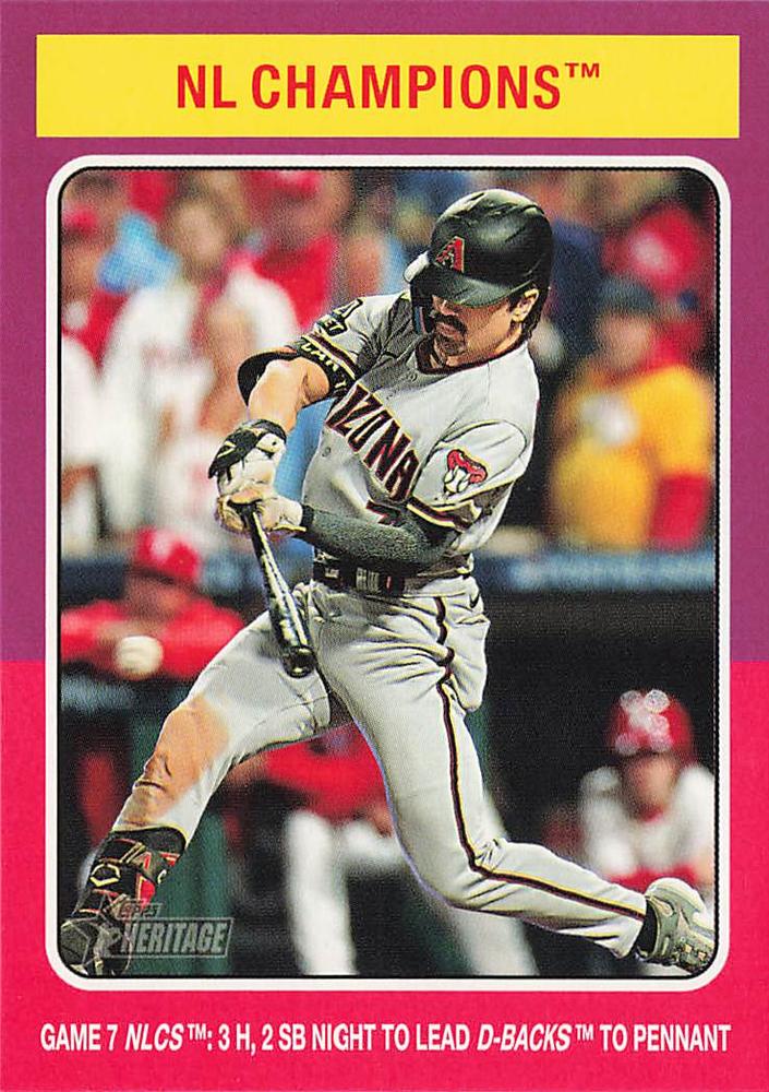 #459 NL Champions - Arizona Diamondbacks - 2024 Topps Heritage Baseball