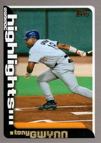 #459 Tony Gwynn - San Diego Padres - 2000 Topps Baseball