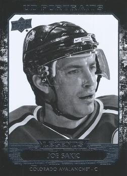 #P-45 Joe Sakic - Colorado Avalanche - 2014-15 Upper Deck - UD Portraits Hockey