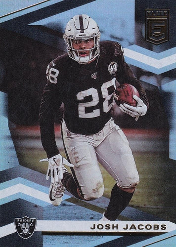 #45 Josh Jacobs - Las Vegas Raiders - 2020 Donruss Elite Football