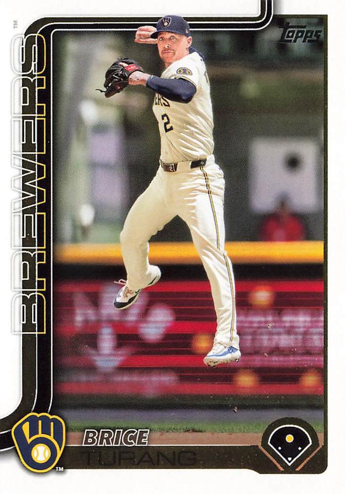 #45 Brice Turang - Milwaukee Brewers - 2025 Topps Baseball