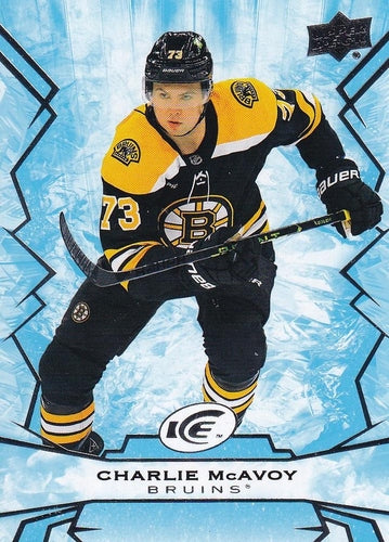 #45 Charlie McAvoy - Boston Bruins - 2022-23 Upper Deck Ice Hockey