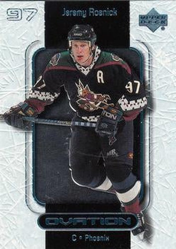 #45 Jeremy Roenick - Phoenix Coyotes - 1999-00 Upper Deck Ovation Hockey