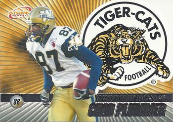 #45 Chad Plummer - Hamilton Tiger-Cats - 2003 Pacific Atomic CFL Football