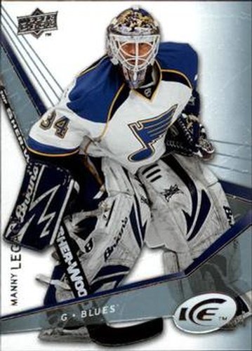 #45 Manny Legace - St. Louis Blues - 2008-09 Upper Deck Ice Hockey