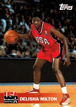 #45 DeLisha Milton - USA - 2000 Topps Team USA Basketball