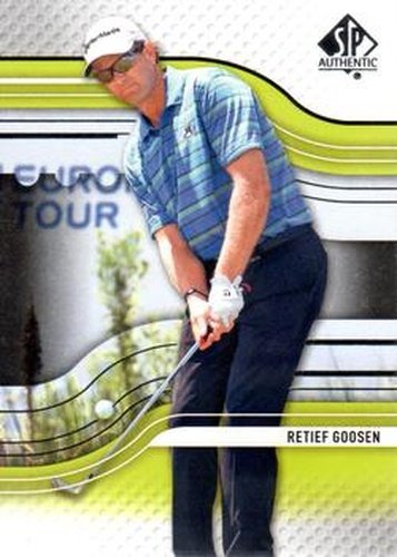 #45 Retief Goosen - 2012 SP Authentic Golf
