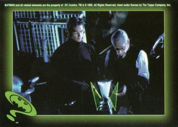 #45 Bruce and Alfred - 1995 Topps Batman Forever Stickers