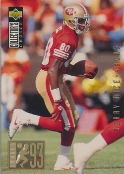 #45 Jerry Rice - San Francisco 49ers - 1994 Collector's Choice Football