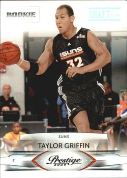 #195 Taylor Griffin - Phoenix Suns - 2009-10 Panini Prestige - Draft Picks Light Blue Basketball