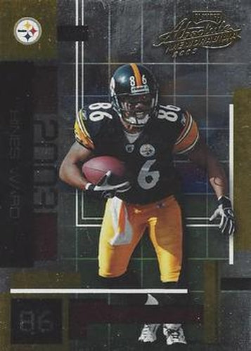 #45 Hines Ward - Pittsburgh Steelers - 2003 Playoff Absolute Memorabilia Football